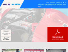Tablet Screenshot of eurasiamotorsport.com